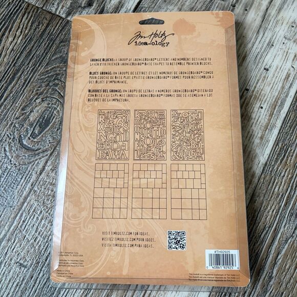 Tim Holtz idea-ology Grunge Blocks - Picture 2 of 5